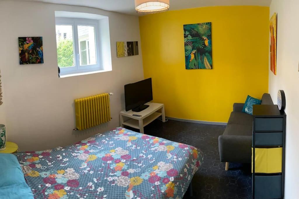 Logement Independant,Calme A 2 Pas Du Centre Ville Lannion Exterior photo