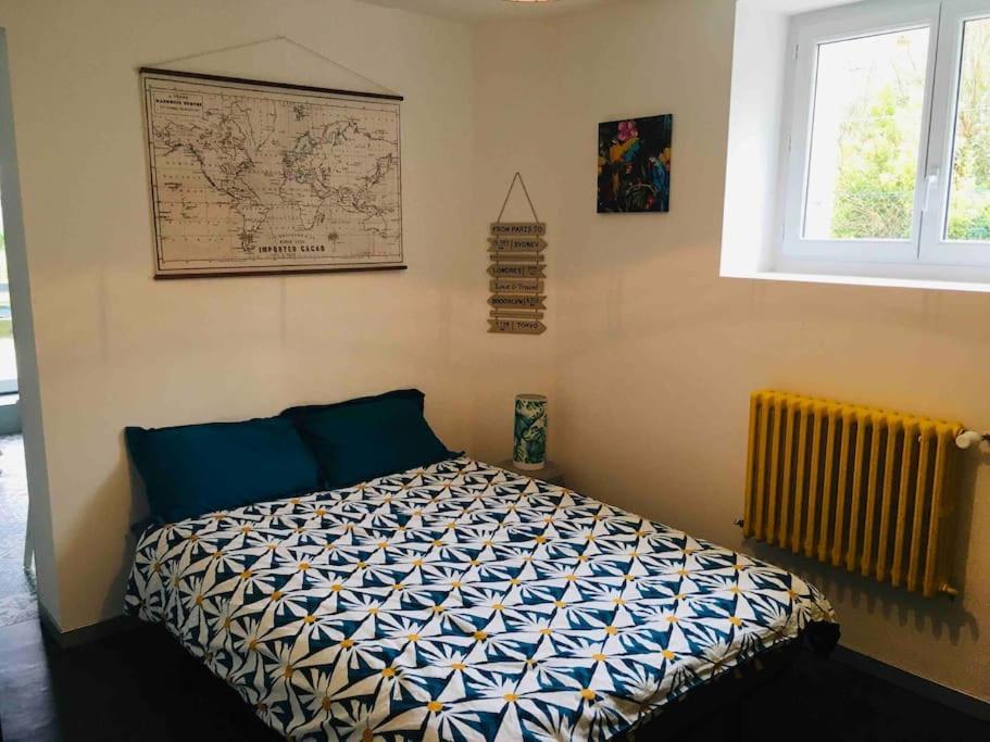 Logement Independant,Calme A 2 Pas Du Centre Ville Lannion Exterior photo