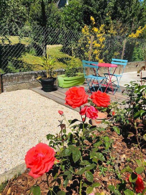Logement Independant,Calme A 2 Pas Du Centre Ville Lannion Exterior photo