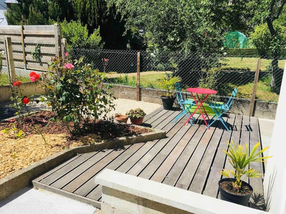 Logement Independant,Calme A 2 Pas Du Centre Ville Lannion Exterior photo