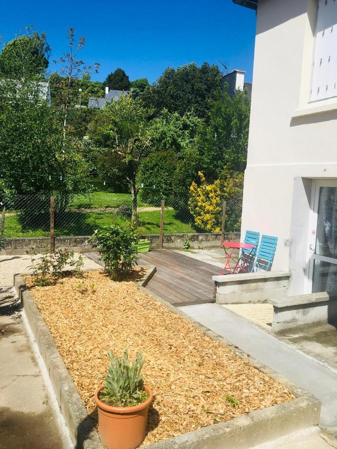 Logement Independant,Calme A 2 Pas Du Centre Ville Lannion Exterior photo